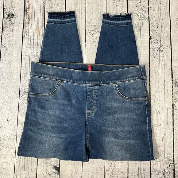 SPANX Ankle Skinny Denim Jeggings - Picture 1 of 5